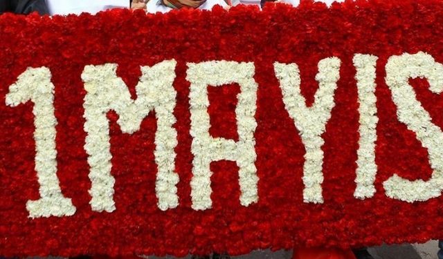 Alanya’da 1 Mayıs kutlaması