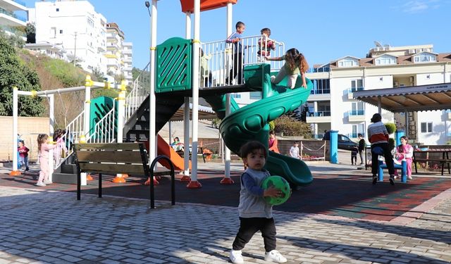 Alanya'ya yeni çocuk parkı